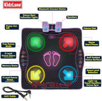 Kidzlane interactive dance floor mat in a play setting