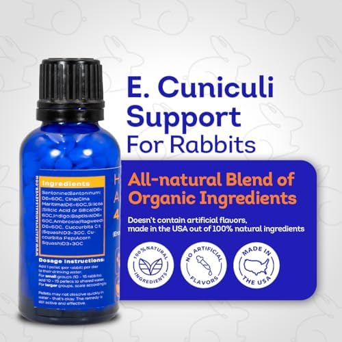HealthyAnimals4Ever rabbit head tilt and weakness prevention supplement