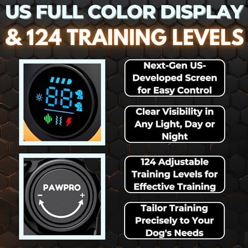 Pawpro dog training collar set for all dog breeds