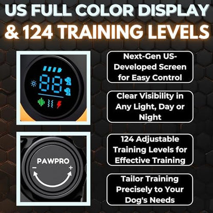 Pawpro dog training collar set for all dog breeds