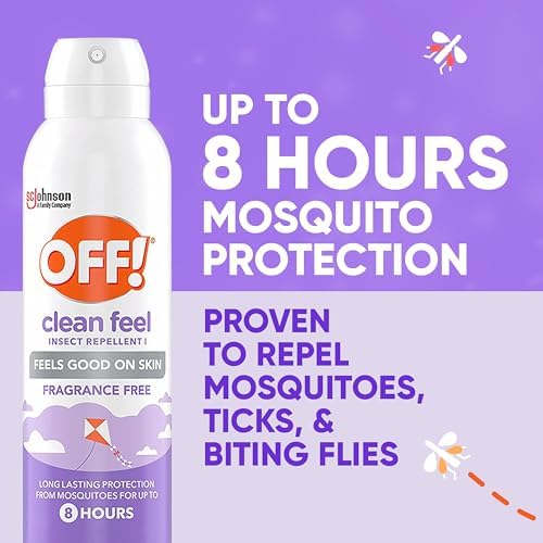 Off! Clean Feel 5 ounce aerosol bug spray canister