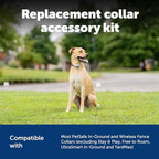 Professional packaging of PetSafe collar accessory kit for dog fences