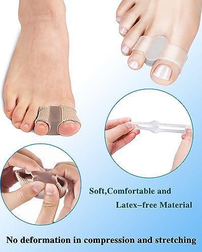 PGRODE 4 piece set including two nylon sleeves and two silicone gel spacers.