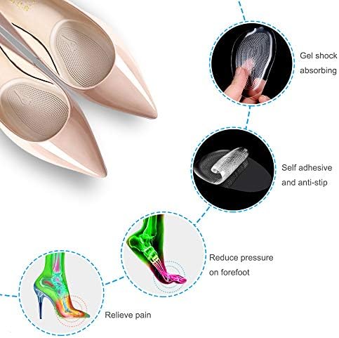 Ten piece set of ergonomic shoe inserts for men and women