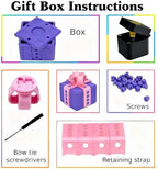 RAESOUL white elephant gag gift box with cash hidden inside the compartment.