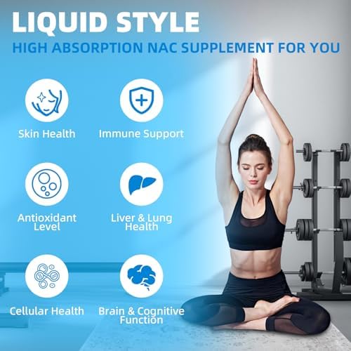 Elysx Liquid NAC with Alpha Lipoic Acid packaging highlights for liver and lung health