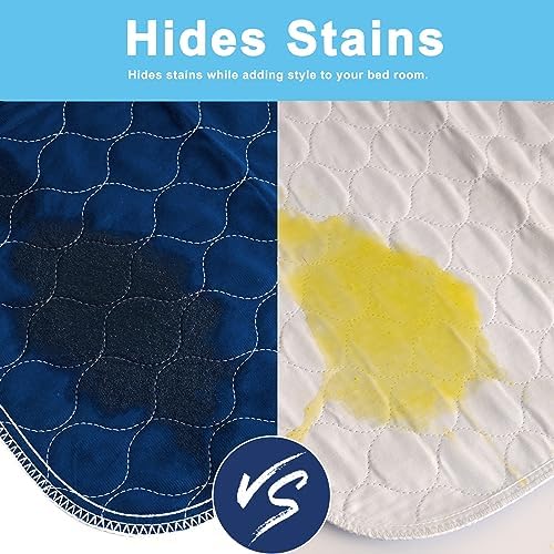 Alsunny washable mattress protector used on adult bed