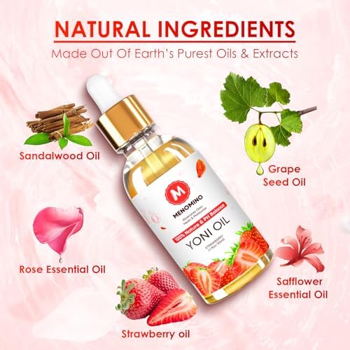 Menomino vaginal moisturizer oil set for odour control