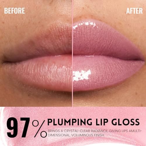 Pudaier Excellent Recovery Glossy Lip Stain, Moisturizing Lip Care Tinted Lip Oil, Hydrating Plumping Lip Gloss Balm, Non-Sticky Long Lasting Light Texture LipGloss Oil for Dry Lip (05 Muted Flame) - Image 7
