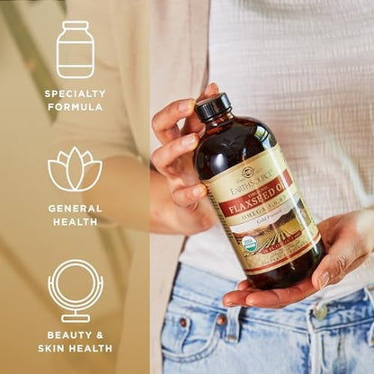 Solgar vegan omega 3 6 9 essential fatty acids dietary supplement back panel view