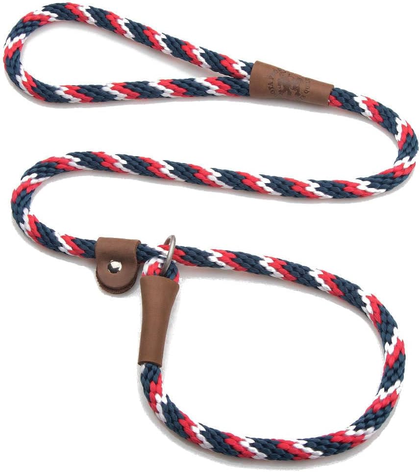 Mendota Pet Slip Leash - Dog Lead and Collar Combo - Made in The USA - for Large Breeds - Black, 1/2 in x 6 ft - Image 12