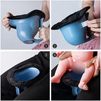 Easicozi potty showing anti-slip sticker application