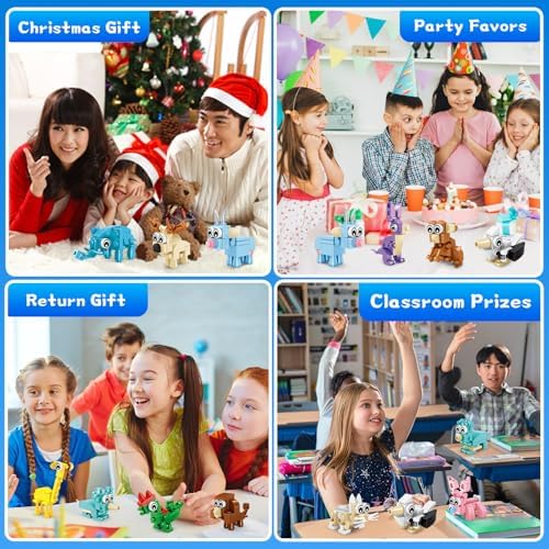 Kids using the STEM educational blocks as rewards and classroom gifts