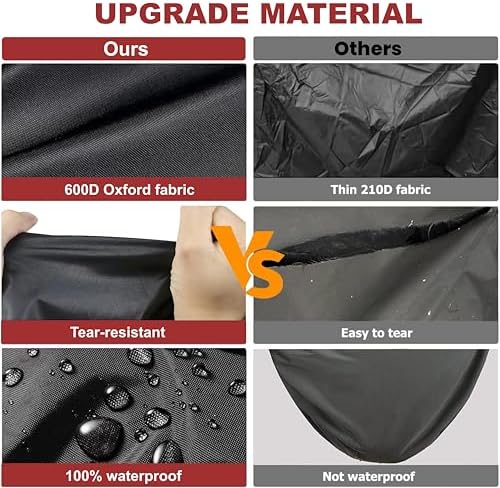 Black seven point five feet square replacement tarp for pet enclosure roofs