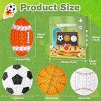 Silicone basketball push pop bubble sensory toy close up view
