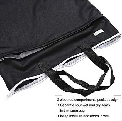 Close up of leak-proof PUL fabric texture on Wegreeco bag