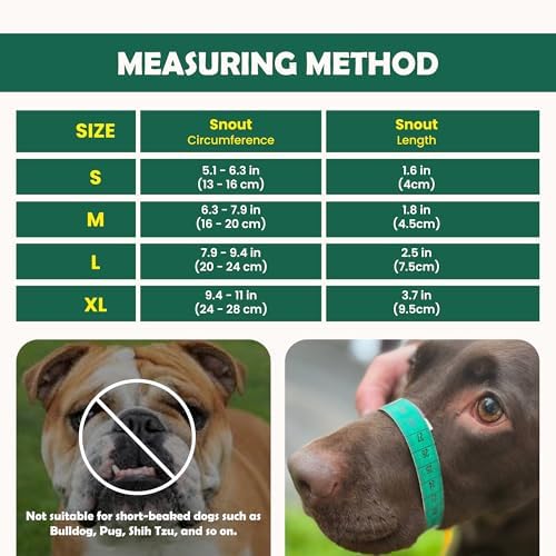 Ohnso air mesh dog muzzle demonstrating comfortable fit