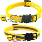 2 Pack Cat Collars Quick Release Reflective Kitten Collar with Bell & Safety Release (Black) - Image 10