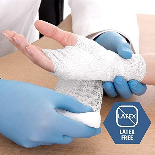 Med Pride three inch medical non adherent dressing roll showing individual sterile packaging.