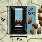 CrÃ©Ã© hair bleach infused with argan oil and plex technology packaging detail