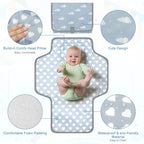 Accmor waterproof foldable baby changing mat folded