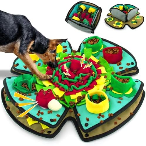 Awoof Snuffle Mat for Dogs folded foraging layers