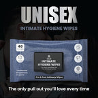 pH balanced wet wipes with tea tree oil and neem extracts for intimate freshness