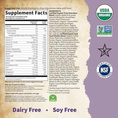 120 count prenatal gummy vitamins for daily pregnancy nutrition support