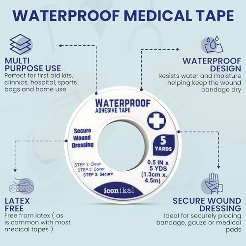 Waterproof cotton cloth medical adhesive tape for outdoor first aid preparedness