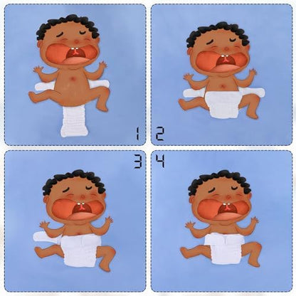 Soft breathable cotton diaper for newborn babies