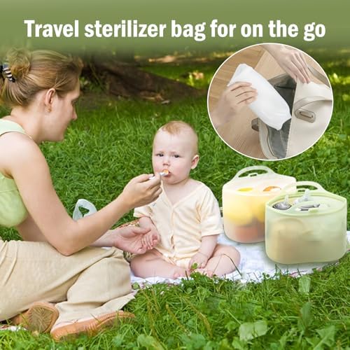 Demonstration of sicyeast sterilizer bag folding for travel