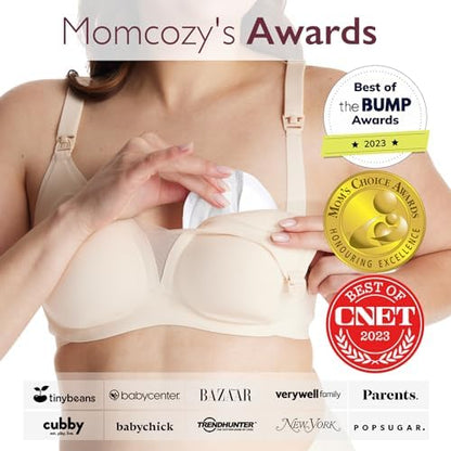 Momcozy nursing pads individually packaged for travel