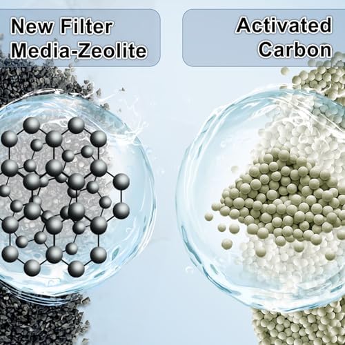 Driamor fish tank filter pack packaging showcasing authentic imported product labeling