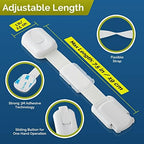 Wappa child safety locks showing adjustable strap length