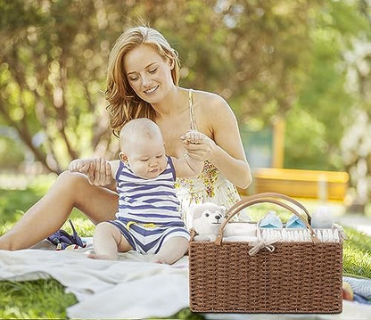 Hblife diaper organizer used as a nursery shelf bin