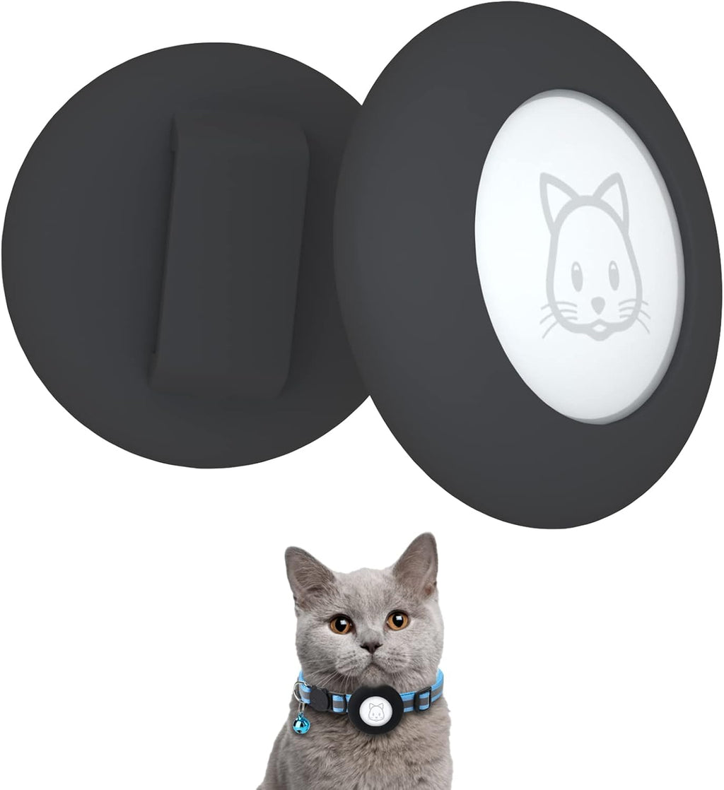 2022 Airtag Cat Collar Holder, Small AirTag Compatible Case - 2Pack Waterproof, Available in Pink&Purple - Image 10