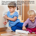 Meccanixity 2-pin style plug protectors for three-phase outlets