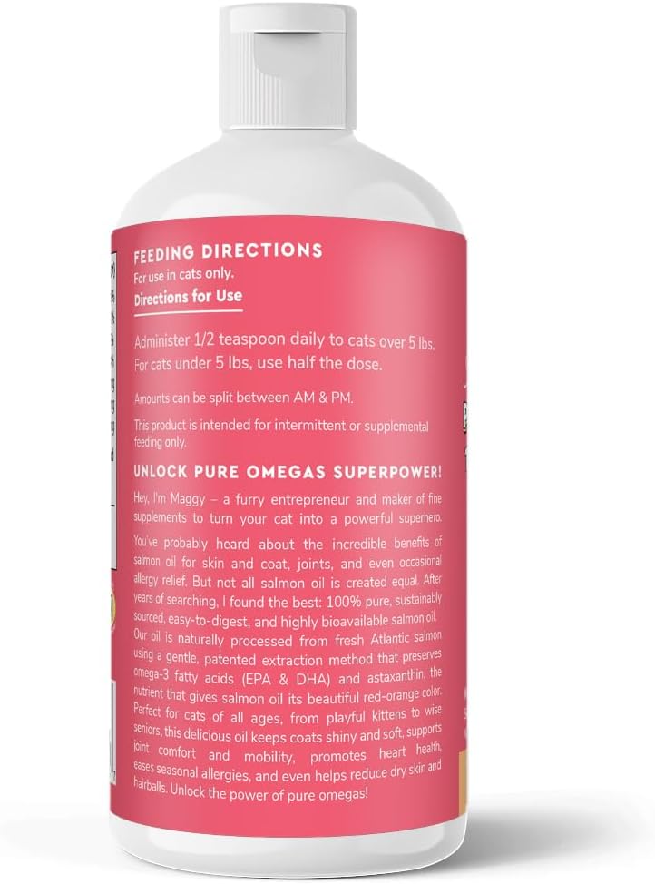 Wonder Paws Norwegian salmon oil for kittens immune system support