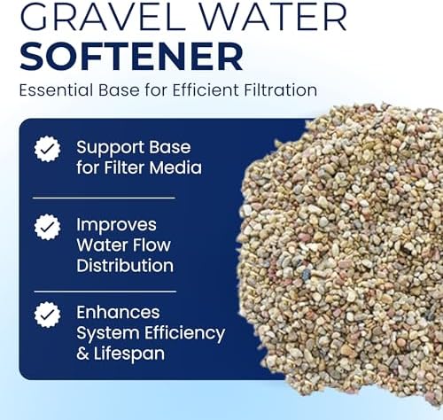Filtration grade garnet gravel texture and particle size close up