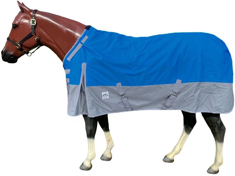 Rugged Ride adjustable neck horse blanket packaged condition showing authentic USA imported retail product tags.