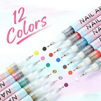 Muzamox nail art pen kit packaging for girls