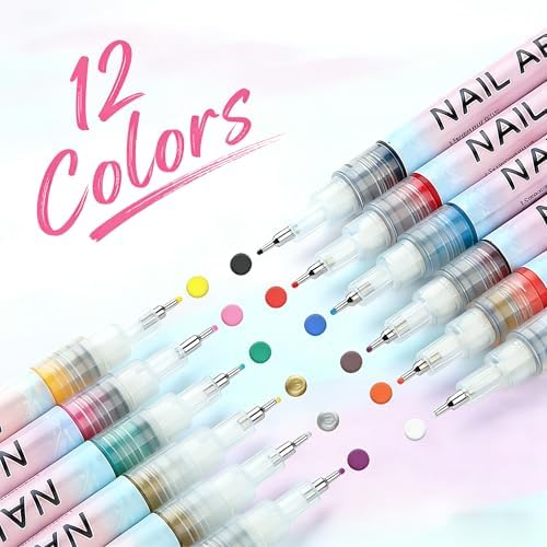 Muzamox nail art pen kit packaging for girls