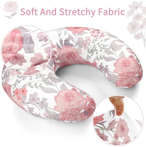 Stretchy fabric detail of HNHUAMING feeding pillow slipcover