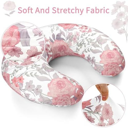 Stretchy fabric detail of HNHUAMING feeding pillow slipcover