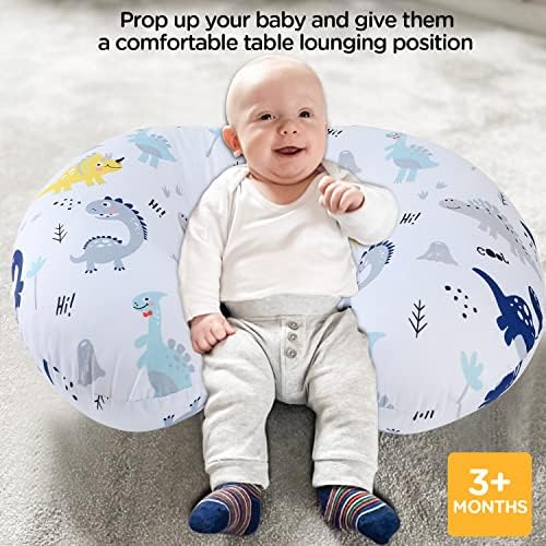 Plushii nursing pillow cover zipper detail