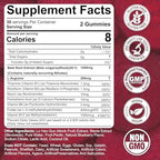 Nextdia nitric oxide supplement bottle showing supplement facts