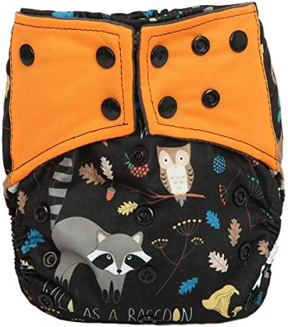 Sigzagor all in one nappy with sewn in insert