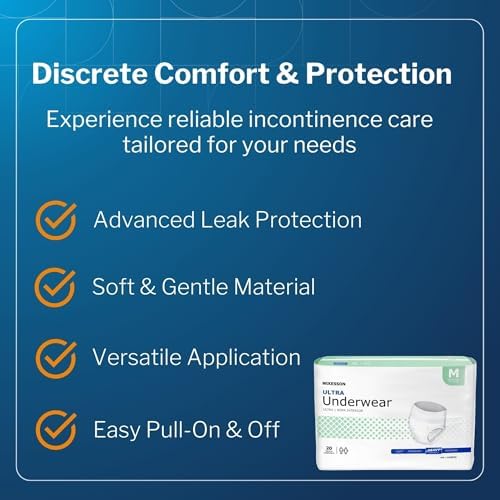 McKesson postpartum and adult incontinence protective undergarment bulk pack