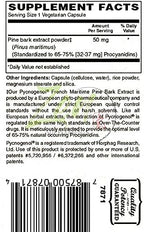 Zen Supplements 30 vegetarian capsules bottle side profile