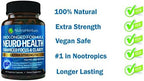 NutraHerbals brain booster supplement bottle side profile